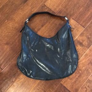 Banana Republic black leather purse